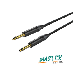 Professional instrument cable 6.3mm mono plug Roxtone MGJJ110L1-BK